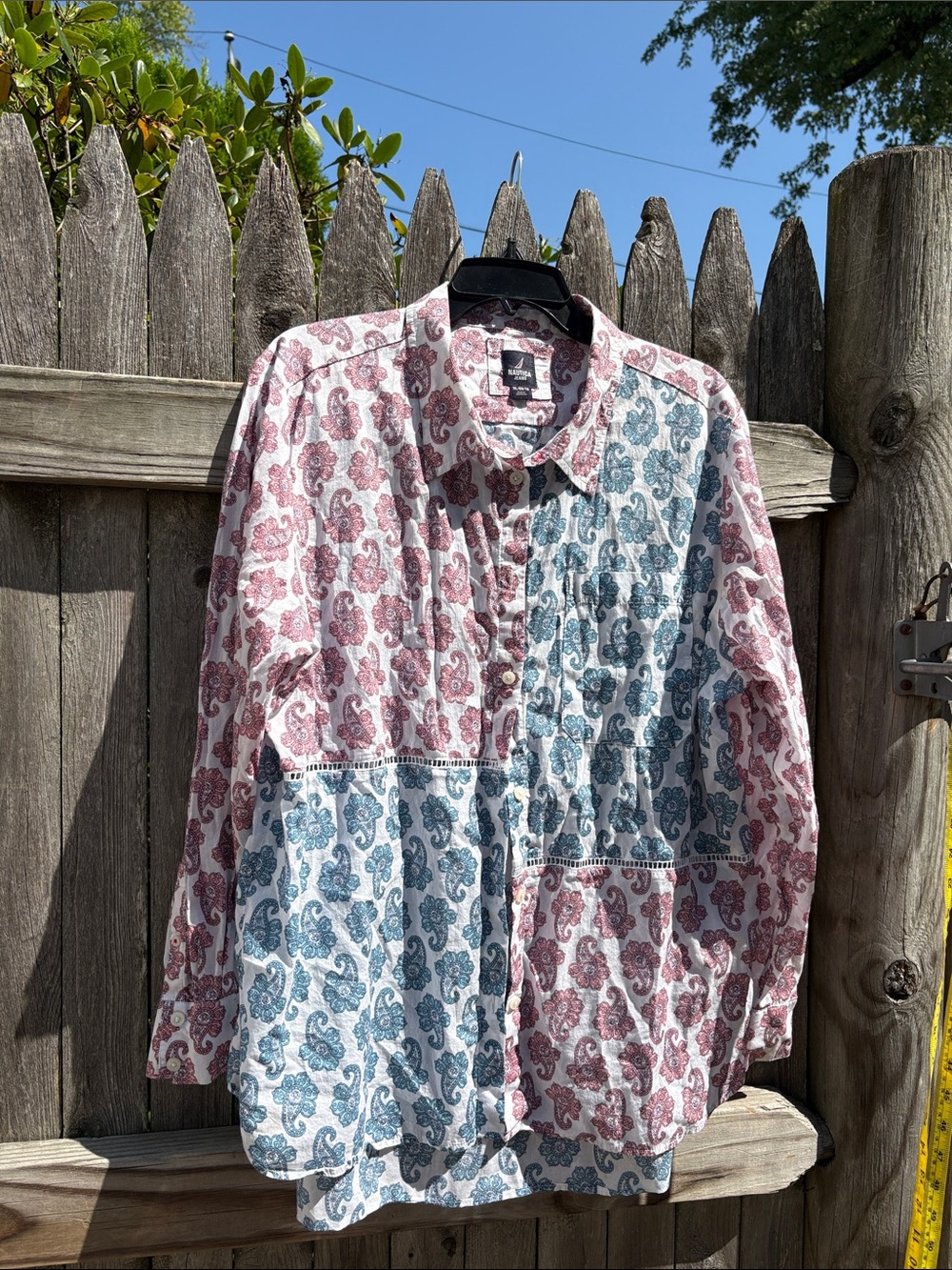 Nautica XL light cotton 2-color button down!